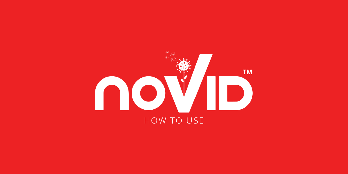 Load video: How to use Novid