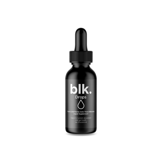 blk. Concentrated Fulvic Charged Drops